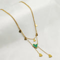 Malachite Heart ~ Necklace