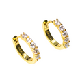 Moissanite Hoops