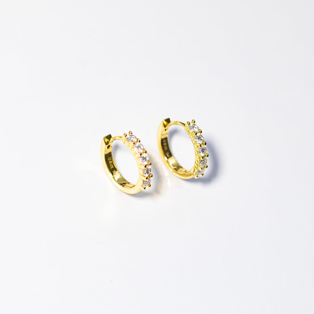 Moissanite Hoops