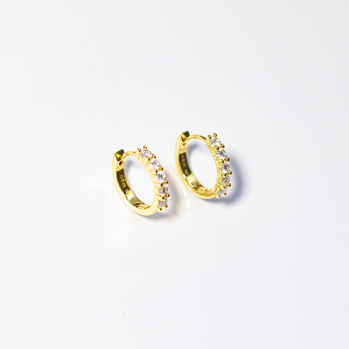 Moissanite Hoops