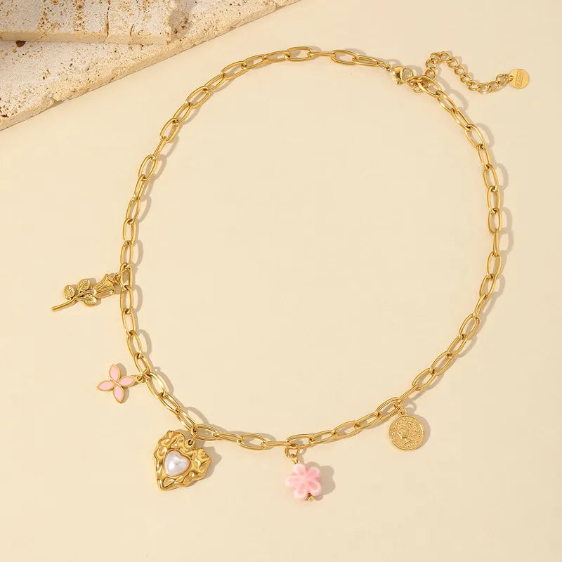 Wildflower ~ Charm Necklace