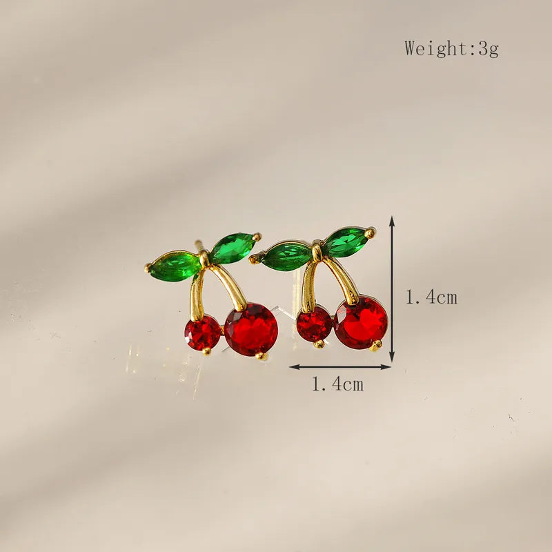 Ruby Bloom ~ Earrings